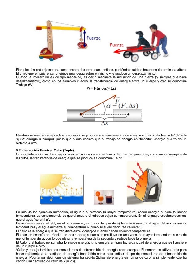 Calor y temperatura energia interna