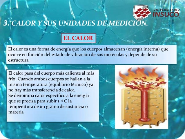 Calor y temperatura, su medicion