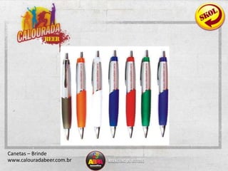 Canetas – Brindewww.calouradabeer.com.br
