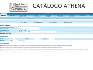 CATÁLOGO ATHENA