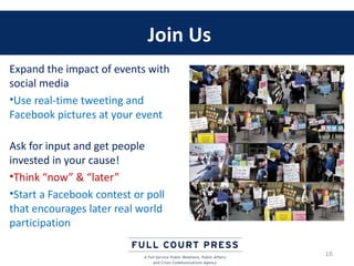 CALPACT - Social Media for Community Organizing