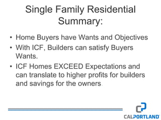 Cal Portland Standard Icf, Pervious, Decorative