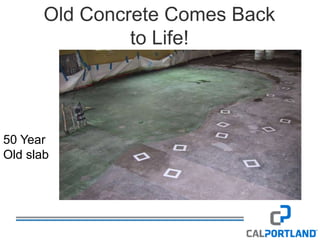 Cal Portland Standard Icf, Pervious, Decorative