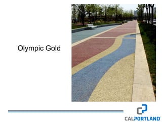 Cal Portland Standard Icf, Pervious, Decorative