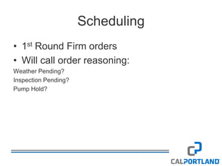 Cal Portland Standard Icf, Pervious, Decorative