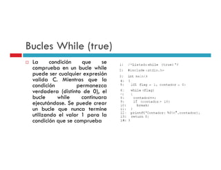 ESTRUCTURAS DE CONTROL: BUCLES EN C++ | PDF