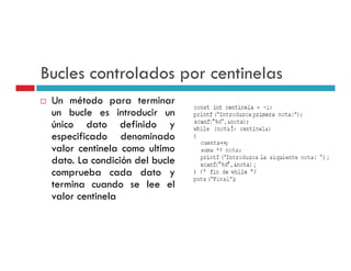 ESTRUCTURAS DE CONTROL: BUCLES EN C++ | PDF