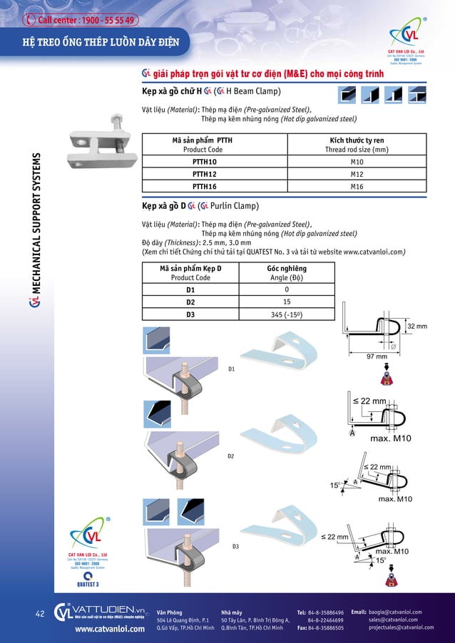 CATALOG ống thép luồn dây điện- steel conduit - ống ruột gà lõi thép ...