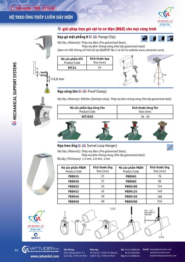 CATALOG ống thép luồn dây điện- steel conduit - ống ruột gà lõi thép ...