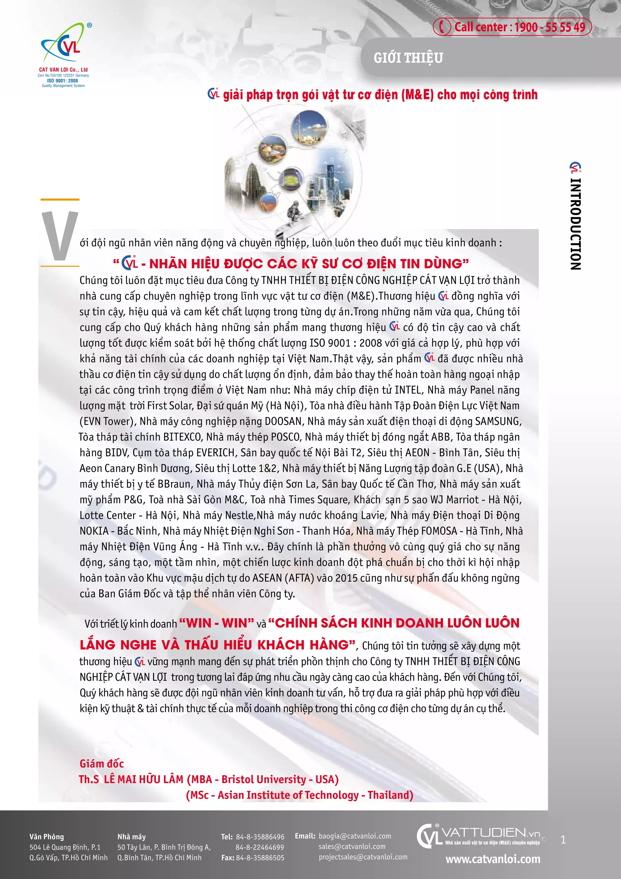 Caltalogue cv ...
