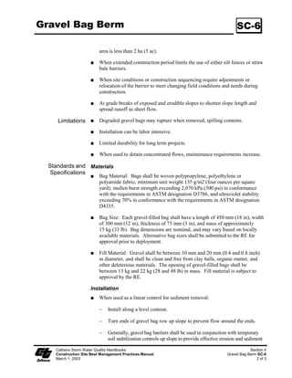 ZLGH WUHQFK %DFNILOO WUHQFK DQG WDPS HDUWK ILUPO

                         8QUROO EODQNHW GRZQVORSH LQ WKH GLUHFWLRQ RI ZDWHU IORZ




   8hy‡…h†ÃT‡‚…€ÃXh‡r…ÃRˆhyv‡’ÃChqi‚‚x†                                                                Trp‡v‚Ã
   8‚†‡…ˆp‡v‚ÃTv‡rÃ7r†‡ÃHhhtr€r‡ÃQ…hp‡vpr†ÃHhˆhy       Br‚‡r‘‡vyr†ÃHh‡†ÃQyh†‡vpÃ8‚‰r…†ÃhqÃ@8Ã7yhxr‡†ÃTT
   Hh…puÃ Ã!                                                                                            %Ã‚sÃ
 