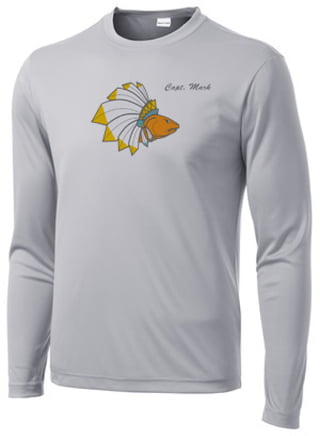 Calusa custom fishing shirt