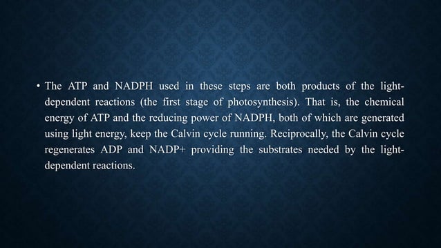 CALVIN CYCLE (C3 - PATHWAY).pptx | Chemistry | Science