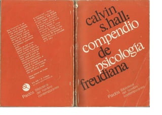 Compendio de Psicología Freudiana de Calvin S. Hall 