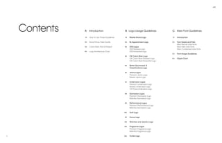 Calvin Klein brand guidelines calvin klein | PDF