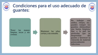 CALZADO DE GUANTES, COLOCACION DEL MANDIL. (1).pptx