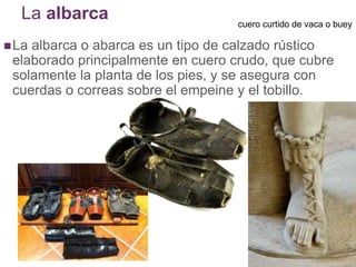 Calzado egipcio y heleno