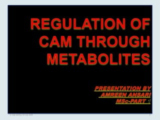 Cam pathway | PPTX