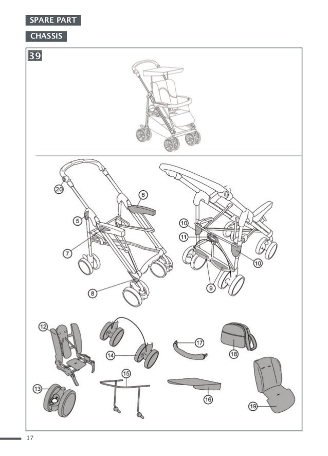 baby stroller spare parts