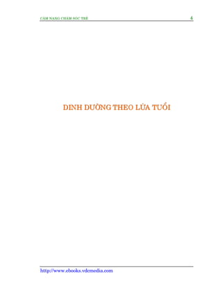 CÊM NANG CHÙM SOÁC TREÃ 4
http://www.ebooks.vdcmedia.com
DDDIIINNNHHH DDDÛÛÛÚÚÚÄÄÄNNNGGG TTTHHHEEEOOO LLLÛÛÛÁÁÁAAA TTTUUUÖÖÖÍÍÍIII
 