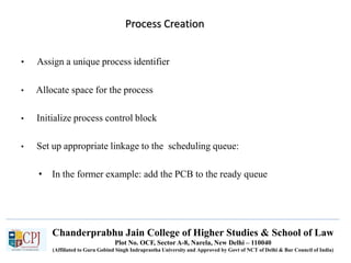 College Initialization Introduction to operating system | PDF