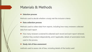 Critical appraisal of Meta Analysis | PPTX