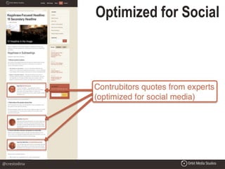 @crestodina
Optimized for Social
 