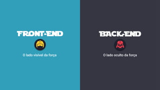 O lado oculto da forçaO lado visível da força
 