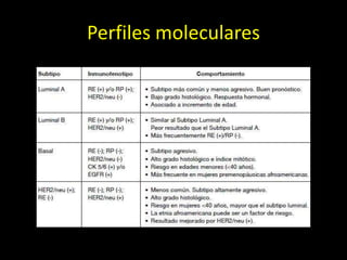Perfiles moleculares
 