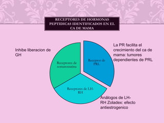 La perdida de la expresión de HE durante la transformación maligna podría reflejar un patrón de crecimiento tumoral con menor dependencia endocrina 