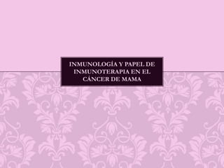 La inhibición de la angiogenesis se asocia con aumento de apoptosis pero no modifica la alta proliferación de las células tumorales Ca. de mama latente 