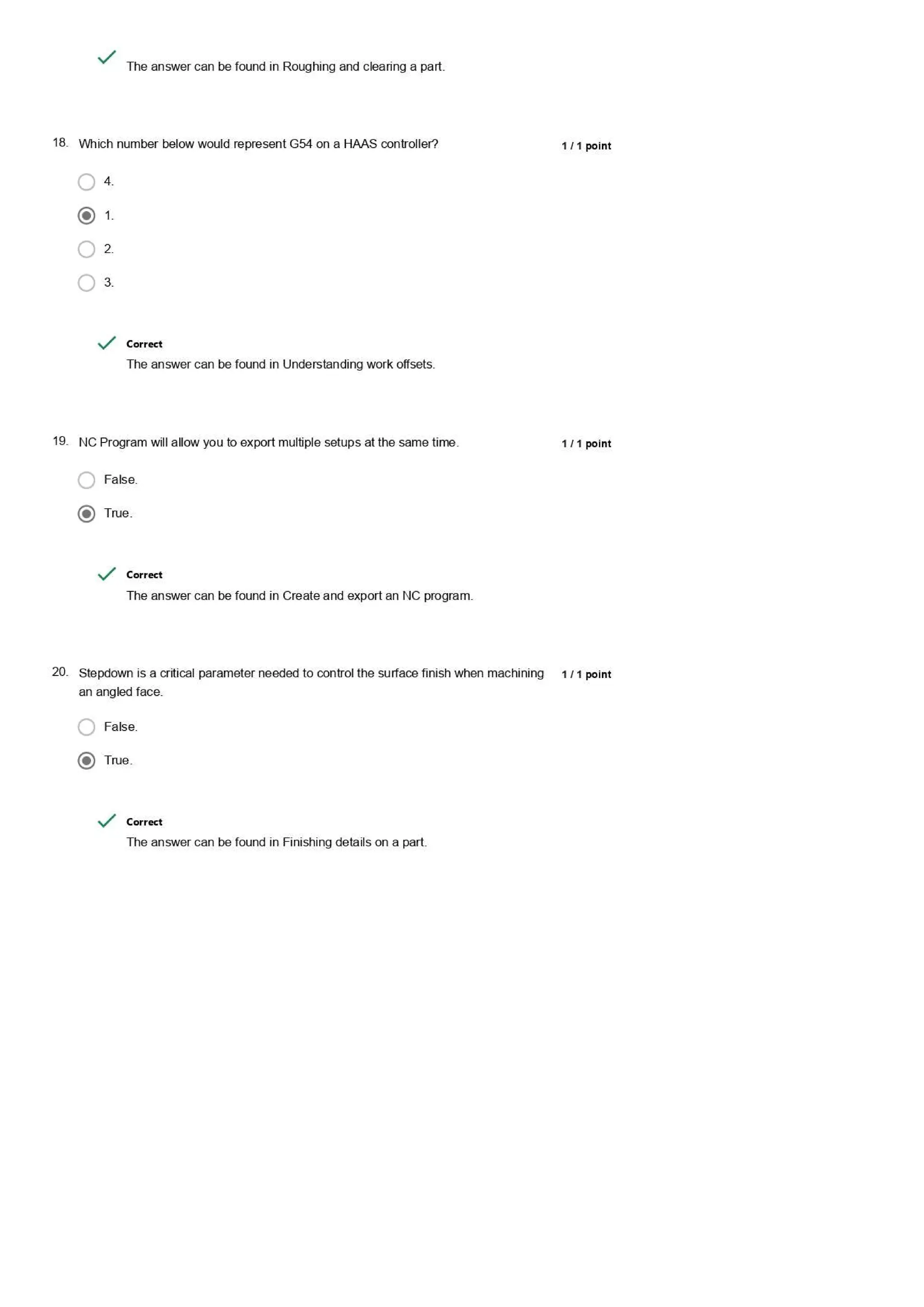 CAM and Design Manufacturing for Mechanical Engineers with Autodesk Fusion 360 QUESTIONS AND ANSWERS