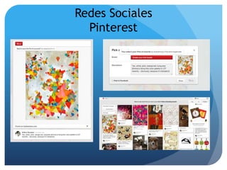 Redes Sociales
Pinterest