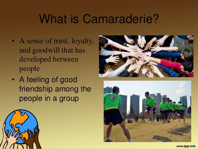 Camaraderie