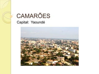 CAMARÕES
Capital: Yaoundé
 