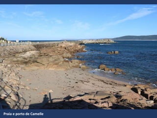 Praia e porto de Camelle
 