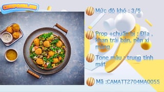 Concept chụp ảnh món ăn Việt