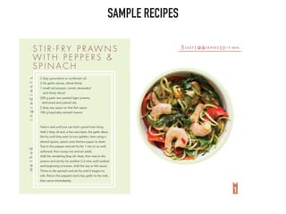 SAMPLE RECIPES
