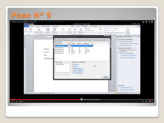 Paso N° 9