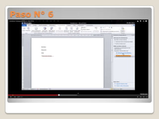 Paso N° 6