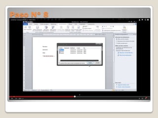 Paso N° 8