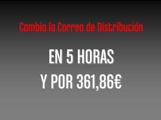 Cambia la Correa de Distribución

      EN 5 HORAS
     Y POR 361,86€
 