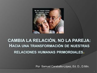 Por Samuel Caraballo-López, Ed. D., D.Min.
1
 
