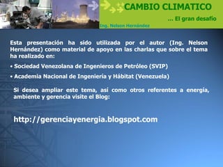 Cambio Climatico