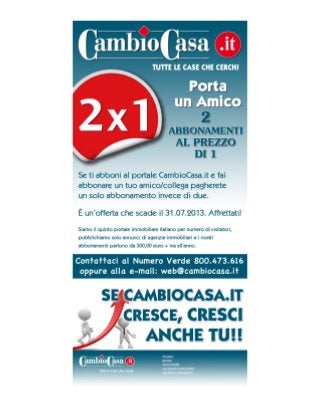 CambioCasa.it Promozione 2x1