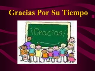 Gracias Por Su Tiempo
