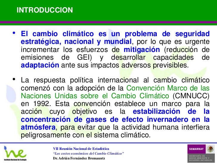 Cambio climatico