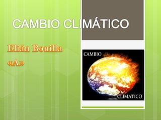 Cambio climático