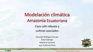 Análisis de cambio climático