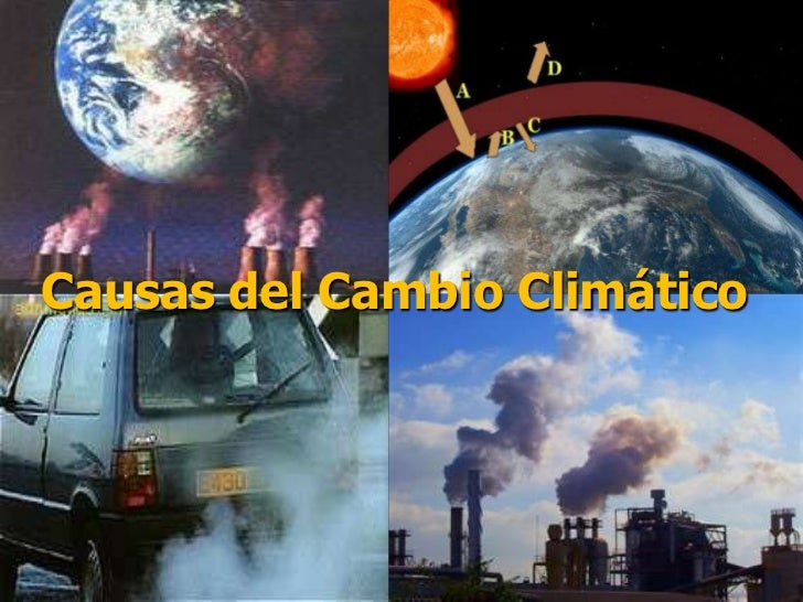 Cambio climático presentación